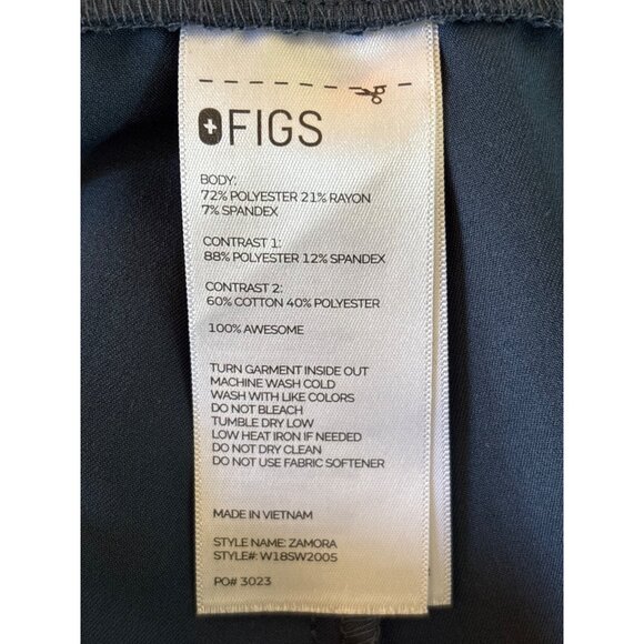 Figs Technical Collection Jogger Pants Size 2XL Trousers Scrubs Blue Medical EUC - Picture 9 of 11